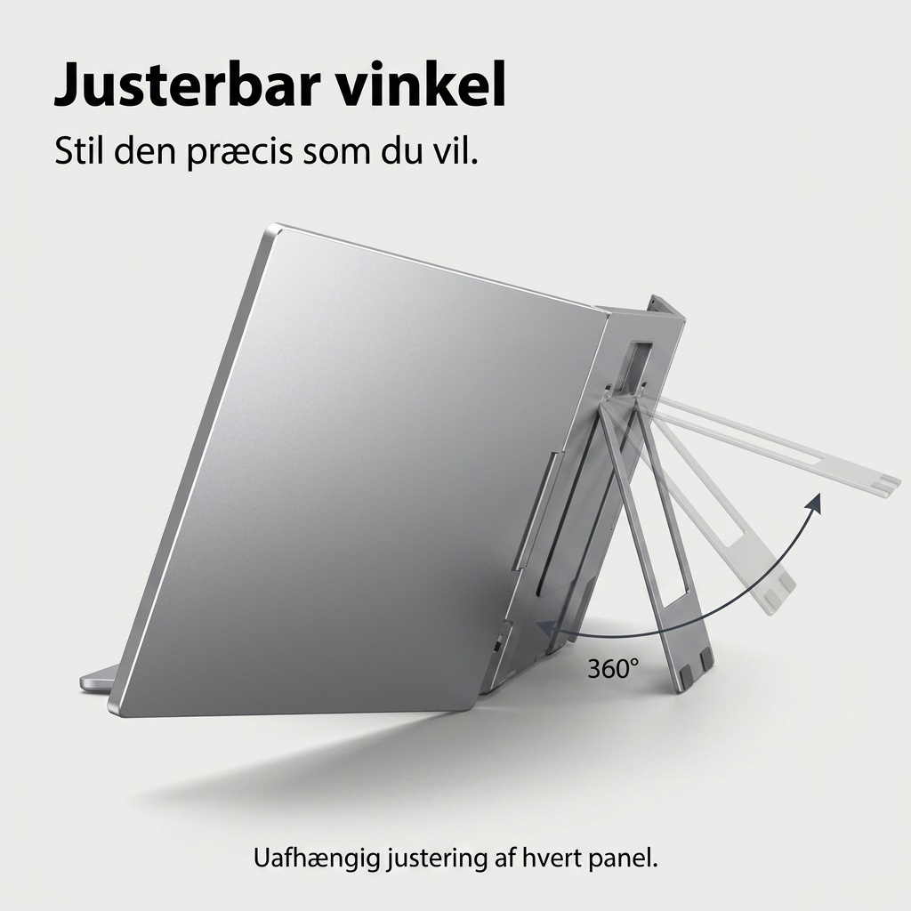 Alu Pro kannettava kahden näytön laajennin