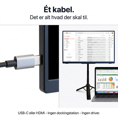 Kannettava Flex Pro -näyttö – 16" + jalusta